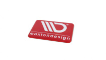 3D Klistermärke Dekal Logga 6st Maxton Design